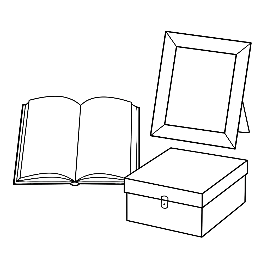 Step 01 of creating a MYKEEPO keepsake — select your favorite keepsake