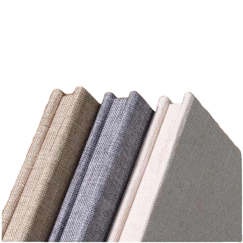 Close-up of the woven linen spine detail on MYKEEPO albums